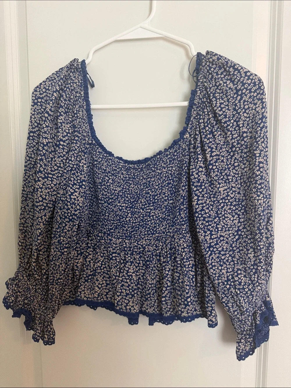 Free People smocked bodice